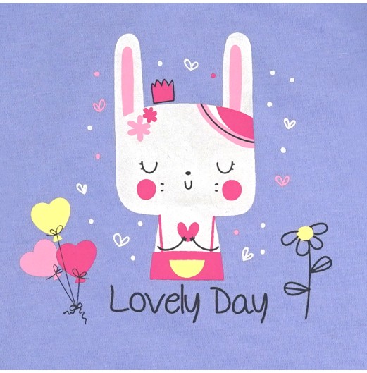 FIFFY LOVELY DAY SHORT SLEEVE GIRL PYJAMAS SUIT BAJU BAYI (3526601)