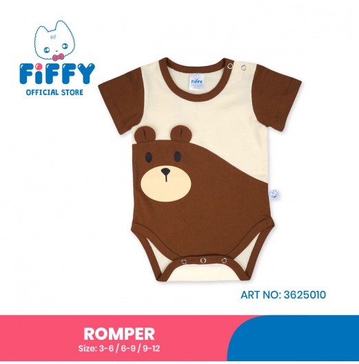 FIFFY CUDDLE BEAR BAJU BAYI ROMPER SUIT (3625010)