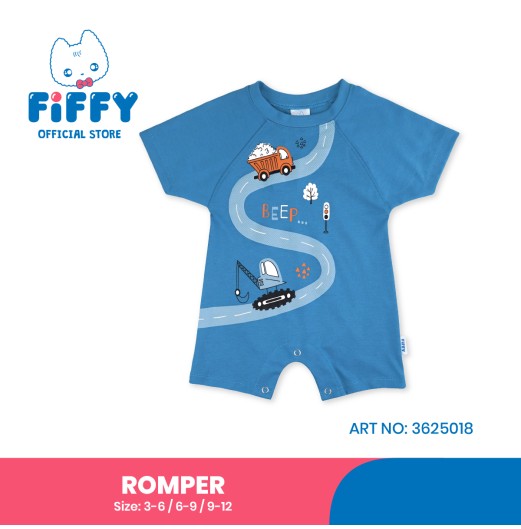 FIFFY BUILDER BEEP ROMPER BAJU BAYI (3625018)