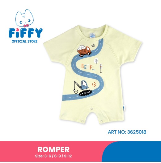 FIFFY BUILDER BEEP ROMPER BAJU BAYI (3625018)