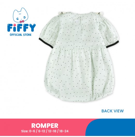 FIFFY POLKA DOTS ROMPER BAJU BAYI (3625019) FIFFY POLKA DOTS ROMPER BAJU BAYI (3625019)