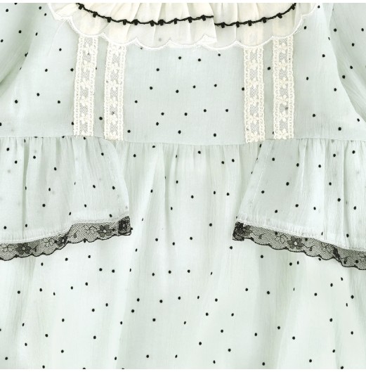 FIFFY POLKA DOTS ROMPER BAJU BAYI (3625019) FIFFY POLKA DOTS ROMPER BAJU BAYI (3625019)