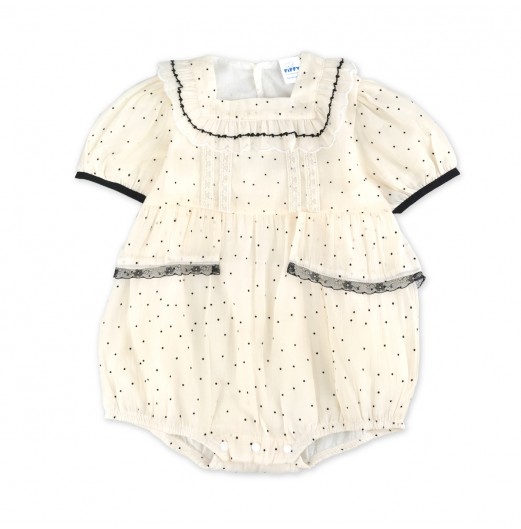 FIFFY POLKA DOTS ROMPER BAJU BAYI (3625019) FIFFY POLKA DOTS ROMPER BAJU BAYI (3625019)