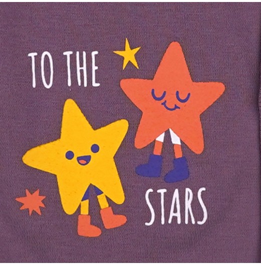 FIFFY TO THE STARS BAJU BAYI LONG SLEEVE VEST SUIT (4025031)