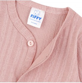 FIFFY CLASSIC BAJU BAYI SHORT SLEEVE VEST SUIT (4025035) FIFFY CLASSIC BAJU BAYI SHORT SLEEVE VEST SUIT (4025035)