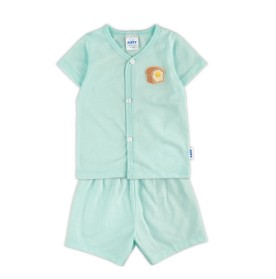 FIFFY SMILEY EGG TOAST SHORT SLEEVE VEST SUIT BAJU BAYI (4025036)