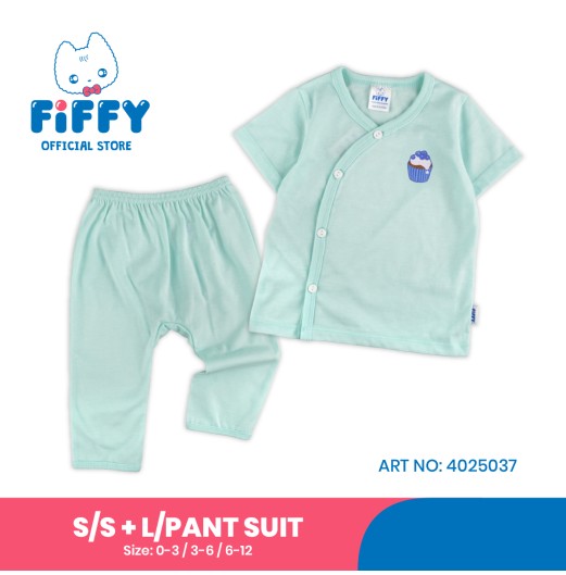 FIFFY BLUEBERRY CUPCAKE SHORT SLEEVE + LONG PANT SUIT BAJU BAYI (4025037) FIFFY BLUEBERRY CUPCAKE SHORT SLEEVE + LONG PANT SUIT BAJU BAYI (4025037)