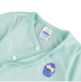 FIFFY BLUEBERRY CUPCAKE SHORT SLEEVE + LONG PANT SUIT BAJU BAYI (4025037)