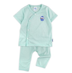 FIFFY BLUEBERRY CUPCAKE SHORT SLEEVE + LONG PANT SUIT BAJU BAYI (4025037)