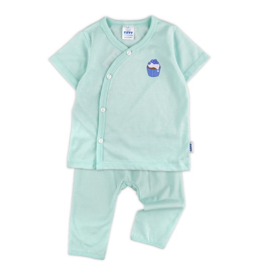 FIFFY BLUEBERRY CUPCAKE SHORT SLEEVE + LONG PANT SUIT BAJU BAYI (4025037) FIFFY BLUEBERRY CUPCAKE SHORT SLEEVE + LONG PANT SUIT BAJU BAYI (4025037)