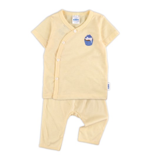 FIFFY BLUEBERRY CUPCAKE SHORT SLEEVE + LONG PANT SUIT BAJU BAYI (4025037) FIFFY BLUEBERRY CUPCAKE SHORT SLEEVE + LONG PANT SUIT BAJU BAYI (4025037)