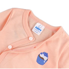 FIFFY BLUEBERRY CUPCAKE LONG SLEEVE VEST SUIT BAJU BAYI (4025038)