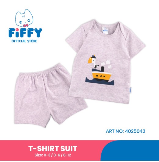 FIFFY SAILOR BIRD T-SHIRT SUIT BAJU BAYI (4025042) FIFFY SAILOR BIRD T-SHIRT SUIT BAJU BAYI (4025042)