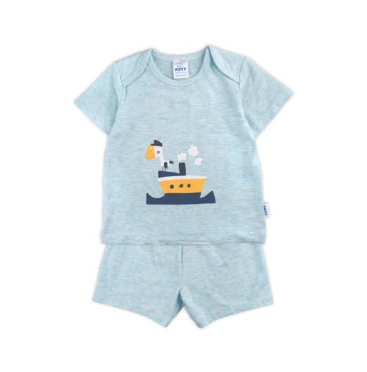 FIFFY SAILOR BIRD T-SHIRT SUIT BAJU BAYI (4025042) FIFFY SAILOR BIRD T-SHIRT SUIT BAJU BAYI (4025042)