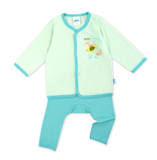 FIFFY ENJOY THE SUN LONG SLEEVE VEST SUIT BAJU BAYI (4025045)
