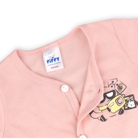 FIFFY TRAVEL BUDDY LONG SLEEVE VEST SUIT BAJU BAYI (4026003)