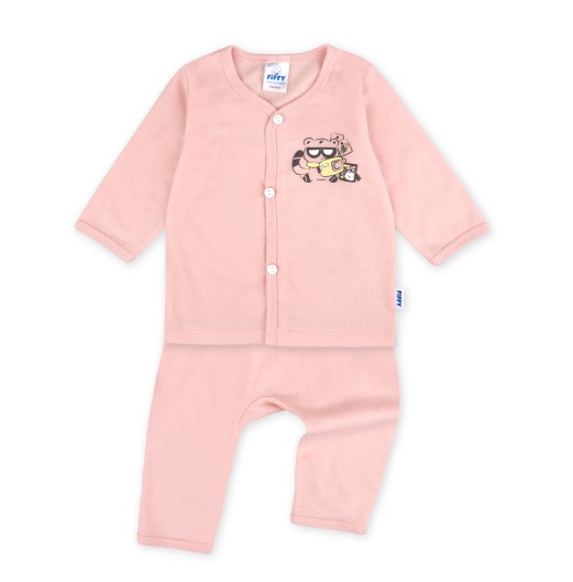 FIFFY TRAVEL BUDDY LONG SLEEVE VEST SUIT BAJU BAYI (4026003) FIFFY TRAVEL BUDDY LONG SLEEVE VEST SUIT BAJU BAYI (4026003)