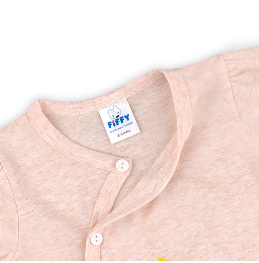 FIFFY LITTLE CHICKIE LONG SLEEVE VEST SUIT BAJU BAYI (4026006) FIFFY LITTLE CHICKIE LONG SLEEVE VEST SUIT BAJU BAYI (4026006)