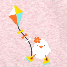 FIFFY LITTLE CHICKIE LONG SLEEVE VEST SUIT BAJU BAYI (4026006)