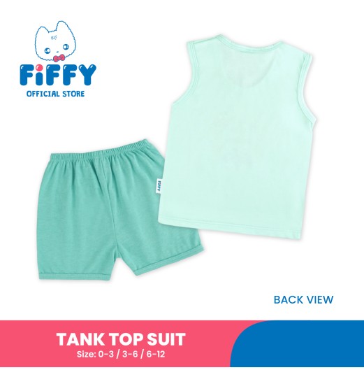 FIFFY OCEAN BABY TANK TOP SUIT BAJU BAYI (4026024) FIFFY OCEAN BABY TANK TOP SUIT BAJU BAYI (4026024)