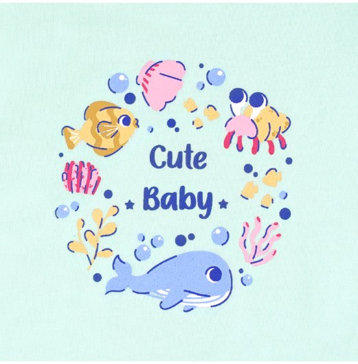 FIFFY OCEAN BABY TANK TOP SUIT BAJU BAYI (4026024) FIFFY OCEAN BABY TANK TOP SUIT BAJU BAYI (4026024)