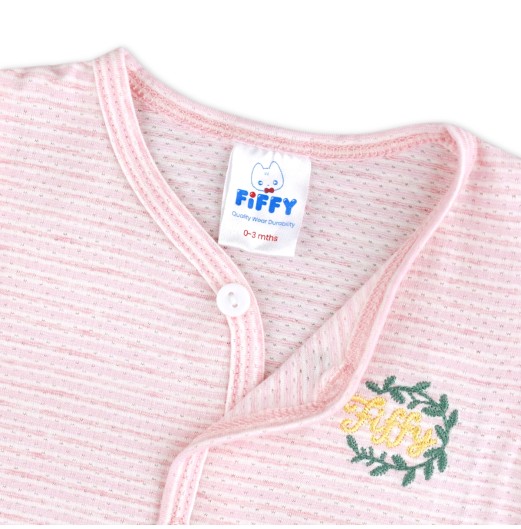 FIFFY CLASSIC SHORT SLEEVE VEST SUIT BAJU BAYI (4026804) FIFFY CLASSIC SHORT SLEEVE VEST SUIT BAJU BAYI (4026804)