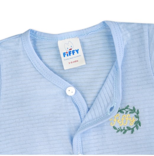 FIFFY GENTLE SHORT SLEEVE VEST + LONG PANT SUITBAJU BAYI (4026805) FIFFY GENTLE SHORT SLEEVE VEST + LONG PANT SUITBAJU BAYI (4026805)