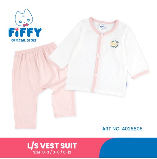  FIFFY BASIC LONG SLEEVE VEST SUIT BAJU BAYI (4026806)