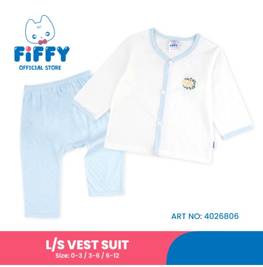  FIFFY BASIC LONG SLEEVE VEST SUIT BAJU BAYI (4026806)