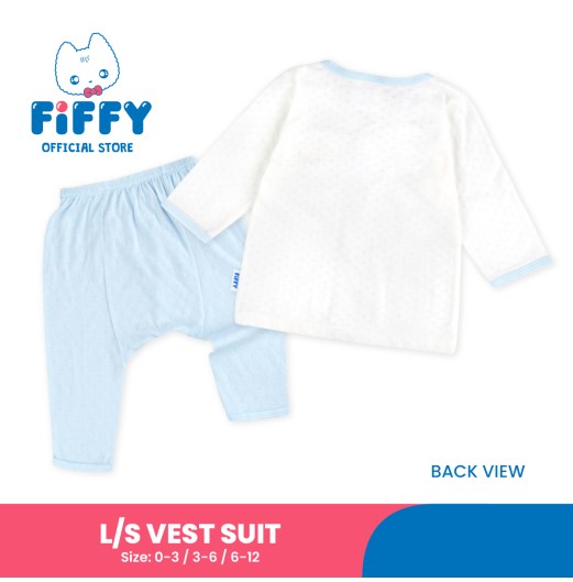  FIFFY BASIC LONG SLEEVE VEST SUIT BAJU BAYI (4026806)