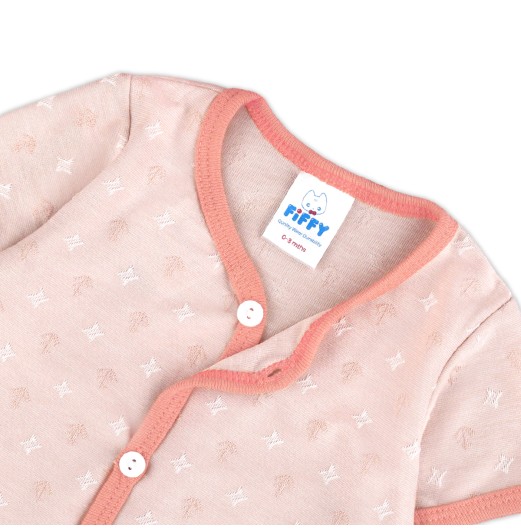 FIFFY STARRY BREEZE SHORT SLEEVE VEST SUIT BAJU BAYI (4026812)
