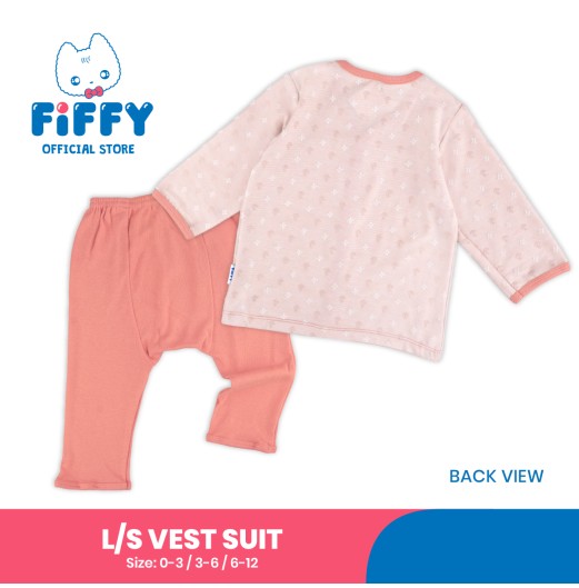 FIFFY STARRY BREEZE LONG SLEEVE VEST SUIT BAJU BAYI (4026814)