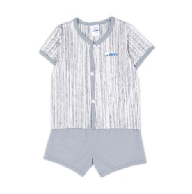  FIFFY TINY STRIPE SHORT SLEEVE VEST SUIT BAJU BAYI (4026819)