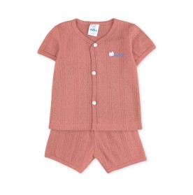 FIFFY COMFORT KNIT SHORT SLEEVE VEST SUIT BAJU BAYI (4026825)
