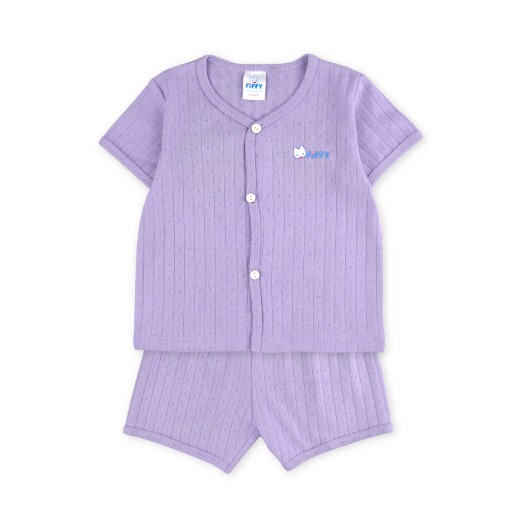 FIFFY COMFORT KNIT SHORT SLEEVE VEST SUIT BAJU BAYI (4026825)