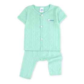 FIFFY COZY KNIT SHORT VEST + LONG PANT SUIT BAJU BAYI (4026826)