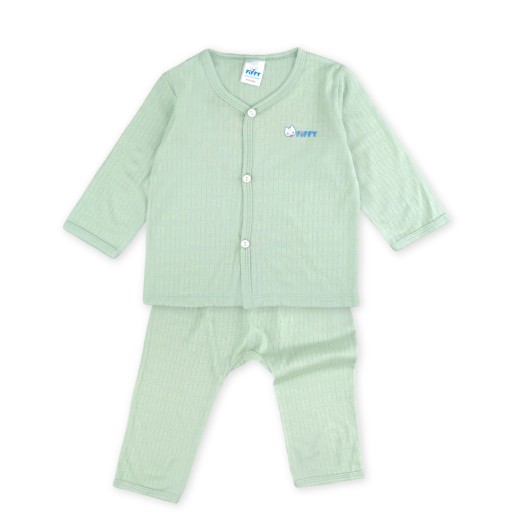 FIFFY PURE KNIT LONG SLEEVE VEST SUIT BAJU BAYI (4026827) FIFFY PURE KNIT LONG SLEEVE VEST SUIT BAJU BAYI (4026827)