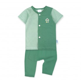 FIFFY CIRCUS BAJU BAYI SHORT SLEEVE VEST + LONG PANT SUIT (4125031)