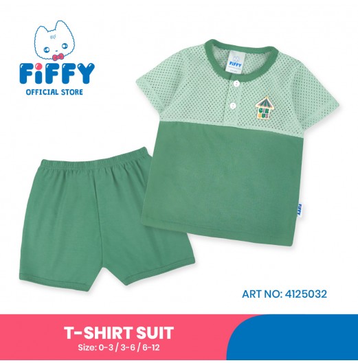 FIFFY CIRCUS BAJU BAYI T-SHIRT SUIT (4125032)