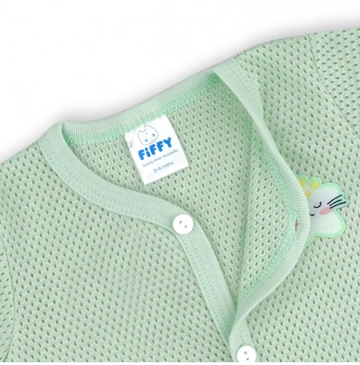 FIFFY SLEEPY STAR SHORT SLEEVE VEST SUIT BAJU BAYI (4125034)