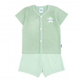 FIFFY SLEEPY STAR SHORT SLEEVE VEST SUIT BAJU BAYI (4125034)