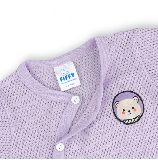 FIFFY LITTLE BEAR LONG SLEEVE VEST SUIT BAJU BAYI (4125036) FIFFY LITTLE BEAR LONG SLEEVE VEST SUIT BAJU BAYI (4125036)