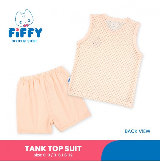 FIFFY HELLO DINO BAJU BAYI TANK TOP SUIT (4125039)
