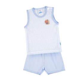FIFFY HELLO DINO BAJU BAYI TANK TOP SUIT (4125039)