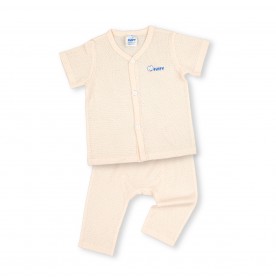 FIFFY COMFORT BAJU BAYI SHORT SLEEVE VEST + LONG PANT SUIT (4125041)