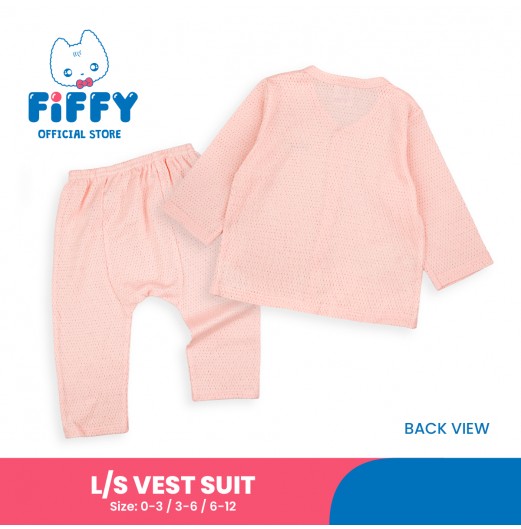 FIFFY COMFORT BAJU BAYI LONG SLEEVE VEST SUIT (4125042)