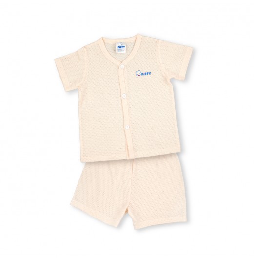FIFFY COMFORT BAJU BAYI SHORT SLEEVE VEST SUIT (4125043)