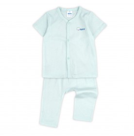 FIFFY COZY BAJU BAYI SHORT SLEEVE VEST + LONG PANT SUIT (4125044)
