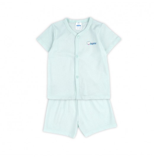 FIFFY COZY BAJU BAYI SHORT SLEEVE VEST SUIT (4125046)