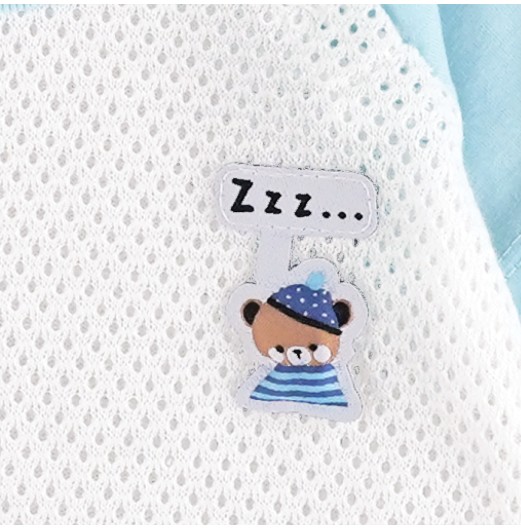 FIFFY SLEEPING BEAR SHORT SLEEVE VEST SUIT BAJU BAYI (4125047)